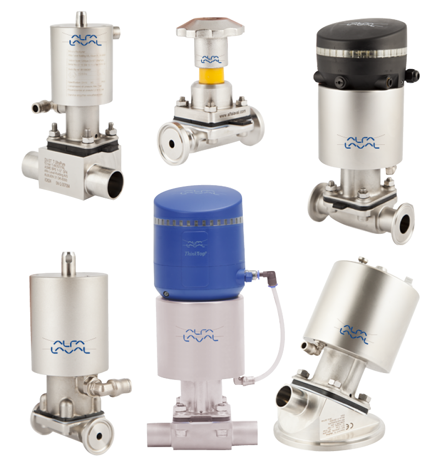 Alfa Laval membranventil – Unique DV-ST Ultrapure