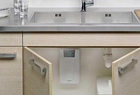 Genomströmningsvärmare